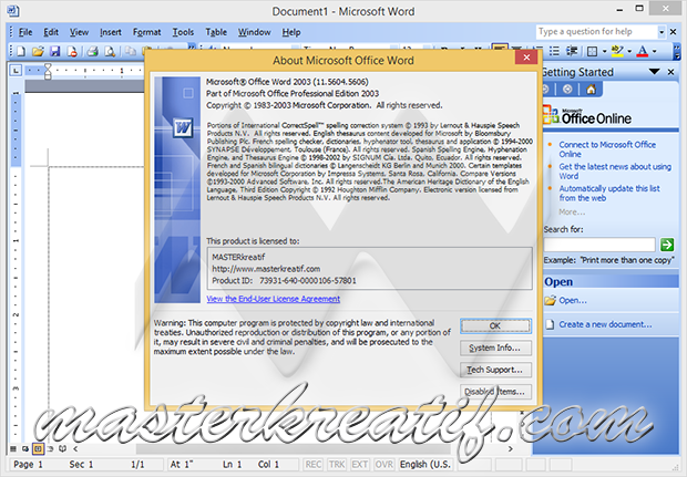 Microsoft Office 2003 Microsoft Office 2003