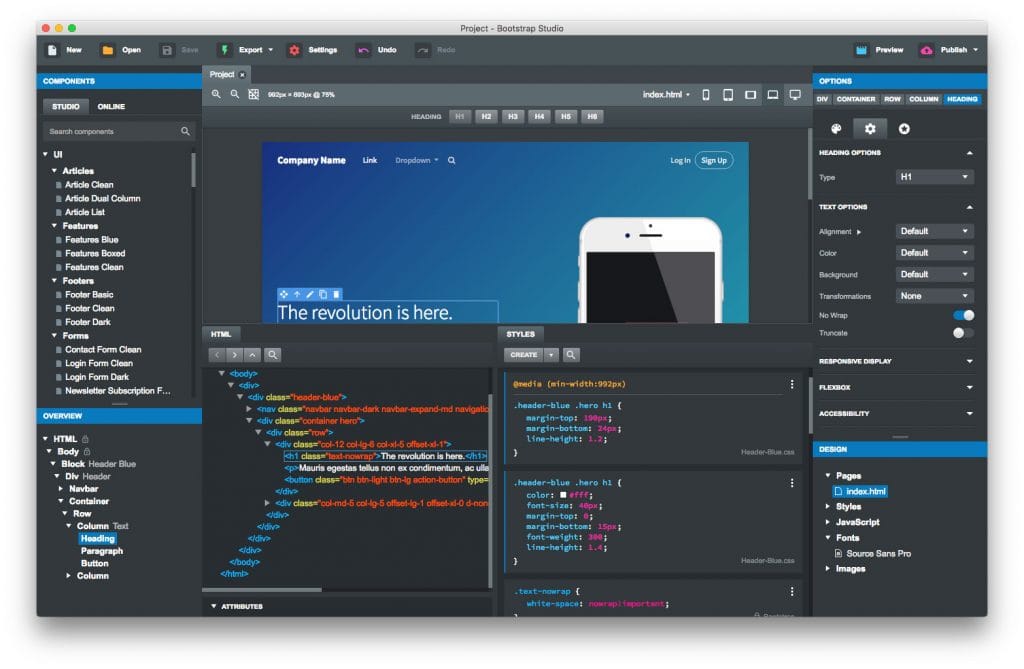 Bootstrap Studio 4 Activation Code Full Version