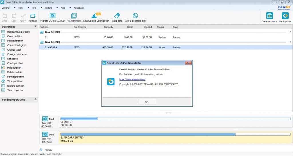 EaseUS Partition Master 12.10 Technician Edition Full EaseUS Partition Master 12 license key Free Download