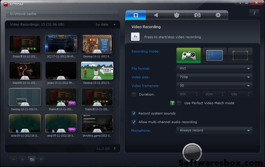 Mirillis Action! 4.14.0 Full Version (Crack) Mirillis Action! 3 registration key Full Free