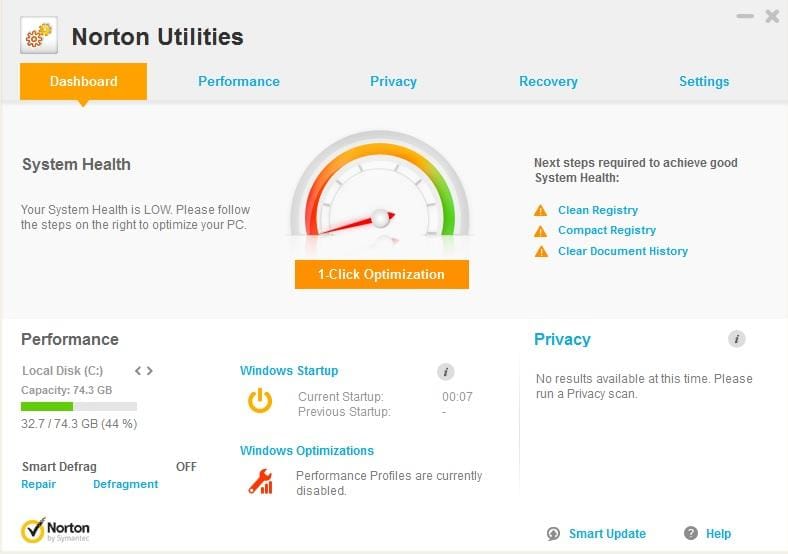Symantec Norton Utilities 16 license key Free Download