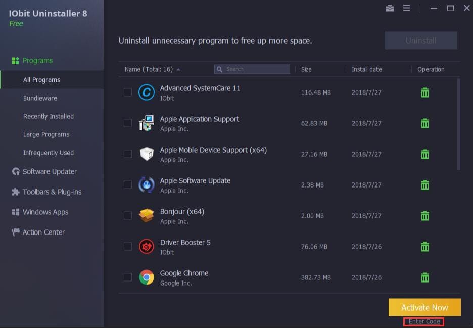IObit Uninstaller Pro 11.4.0.2 Multilingual IObit Uninstaller Pro license key Free Download