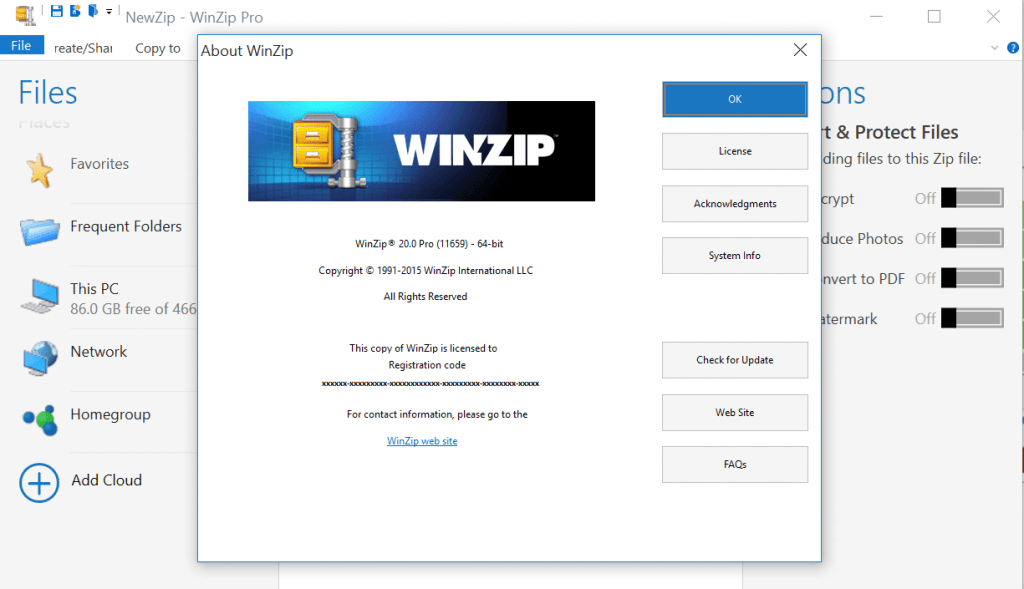 WinZip Pro 26.0 Build 14610 Final Full WinZip Pro license key Free Download