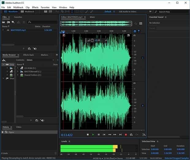 Adobe Audition CC Crack