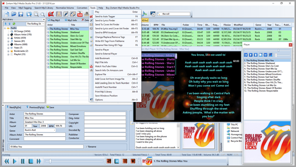 Zortam Mp3 Media Studio Pro Crack Free download
