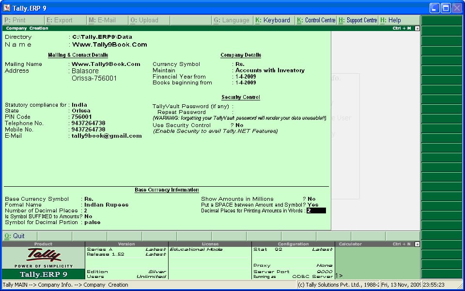 Tally Erp 9 Full Version Download Download Tally.ERP 9.2.14 Full Crack Download