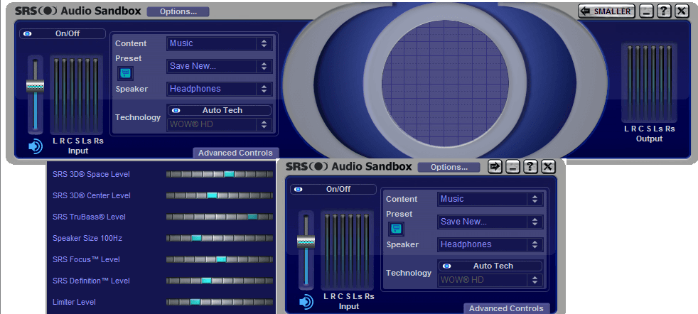 SRS Audio SandBox 2026