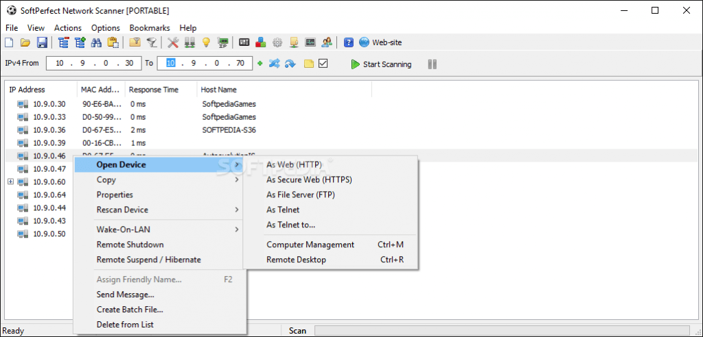 SoftPerfect Network Scanner Crack Free Download