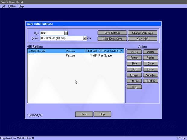 TeraByte Unlimited BootIt Bare Metal 1.77 Full Version TeraByte Unlimited BootIt Bare Metal Registration key