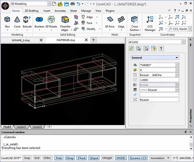 CorelCAD 2021.5 Build 21.2.1.3515 Full Crack CorelCAD Product Key Full Version