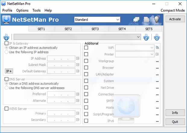 NetSetMan Pro 5.1.0 Multilingual Full Version 2025 NetSetMan Pro license key Free Download