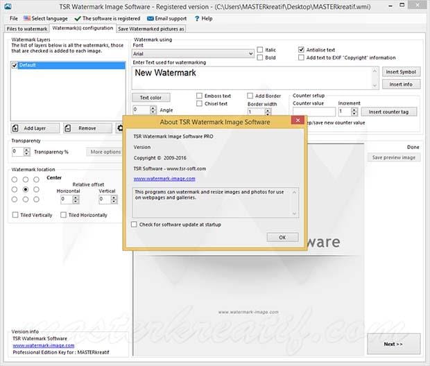 TSR Watermark Image Pro Keygen Full Version