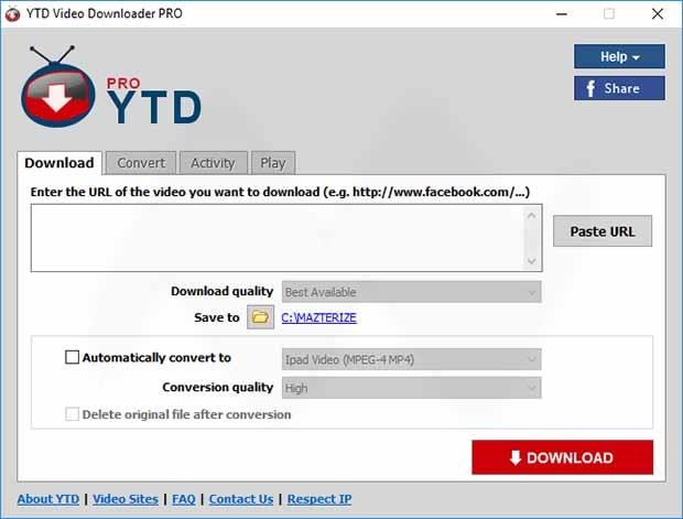 YTD Video Downloader Pro 5.9.16.3 Full Crack YTD Video Downloader Pro License Key