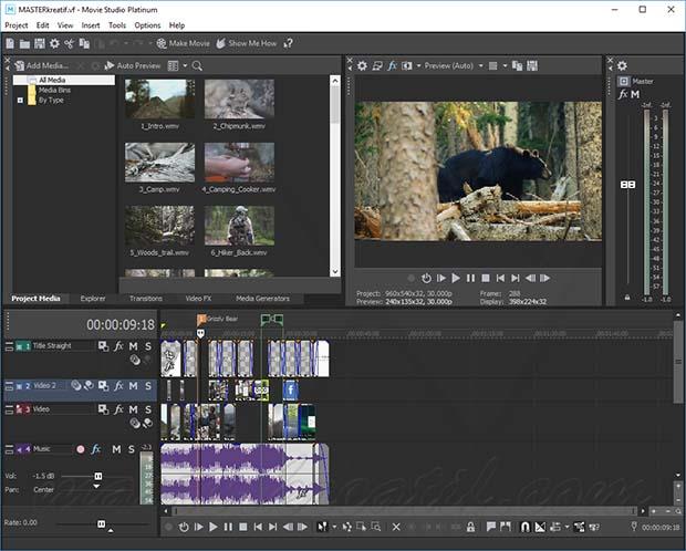 MAGIX VEGAS Movie Studio Platinum 17 Crack