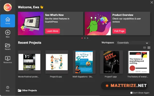 QuarkXPress 2026  Screenshot
