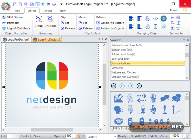EximiousSoft Logo Designer Pro 5.24 Free Download EximiousSoft Logo Designer Pro screenshot
