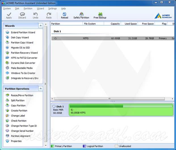 AOMEI Partition Assistant 9.5 Full Version AOMEI Partition Assistant key