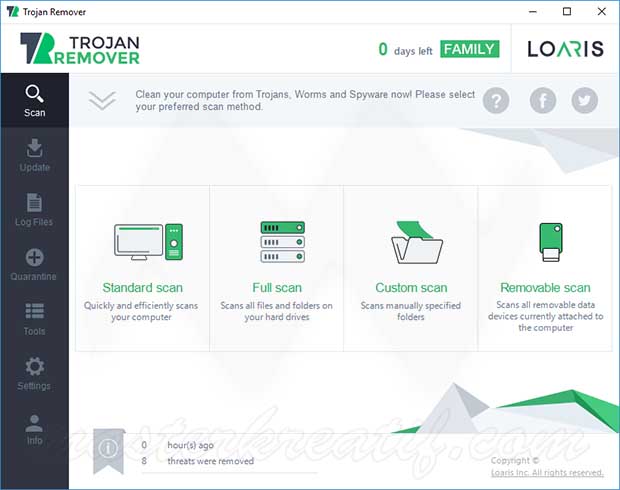 Loaris Trojan Remover 3.1.72.1637 Full Crack Loaris Trojan Remover key