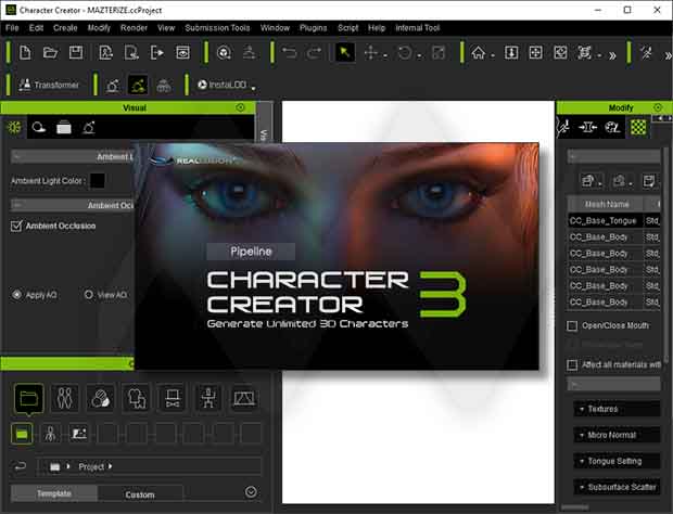 Reallusion Character Creator 5 For Windows Reallusion Character Creator