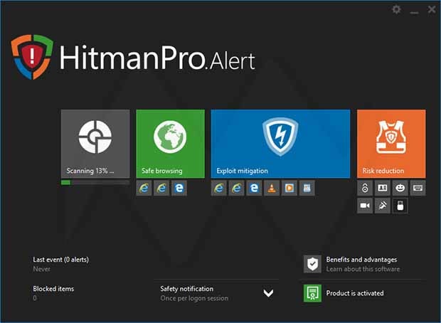 HitmanPro.Alert 3.8.26 Build 322 Full Version HitmanPro.Alert key