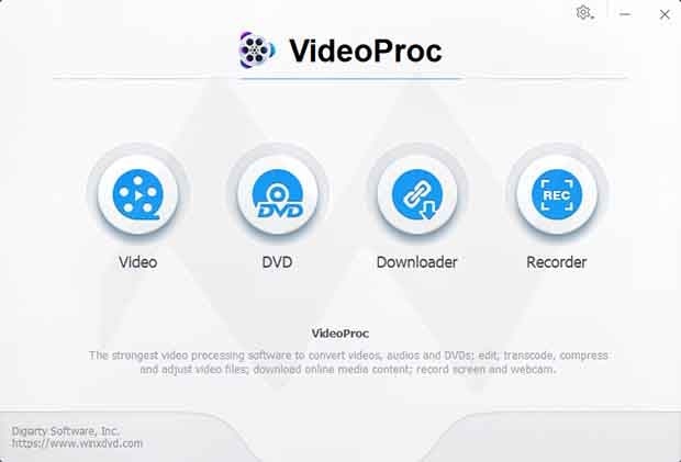 VideoProc 4.7 Full Crack + Portable VideoProc 4.7 Full Crack + Portable Screenshot