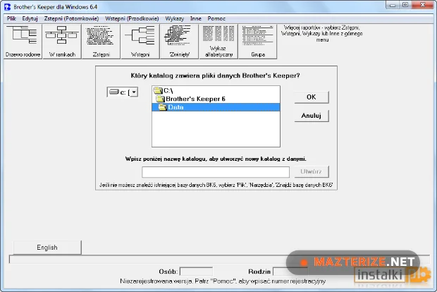 Brother's Keeper 7.6.2 for Windows: The Genealogy Standard Brother's Keeper 7.6.2 for Windows