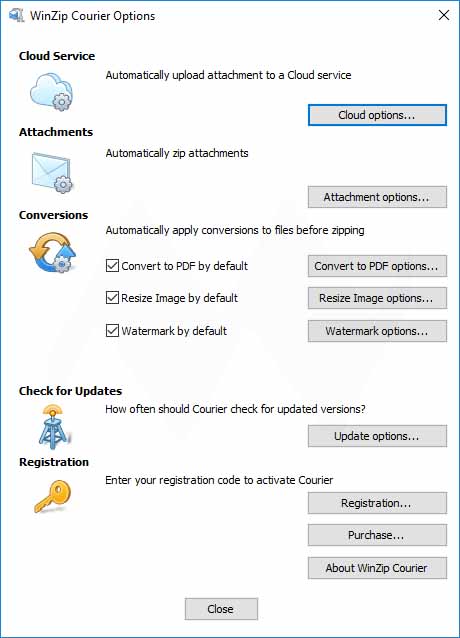 WinZip Courier 12.0 Crack Full Version (Windows & Mac) Screenshot