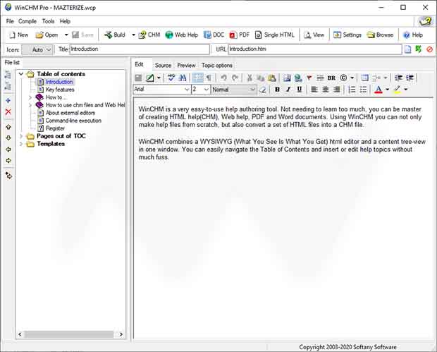 Softany WinCHM Pro Key