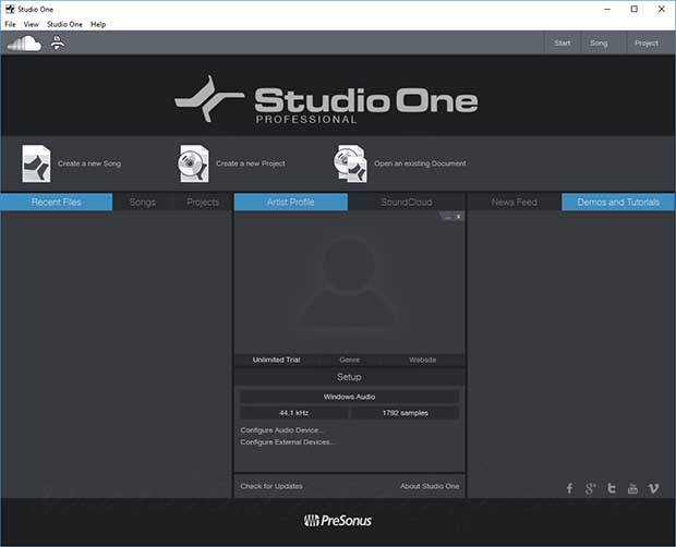 Studio One 5 Professional v5.5.1 Full Version Studio One Professional Key
