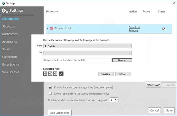 Babylon Pro NG 11.0.1.6 Full Version Babylon Pro NG Key