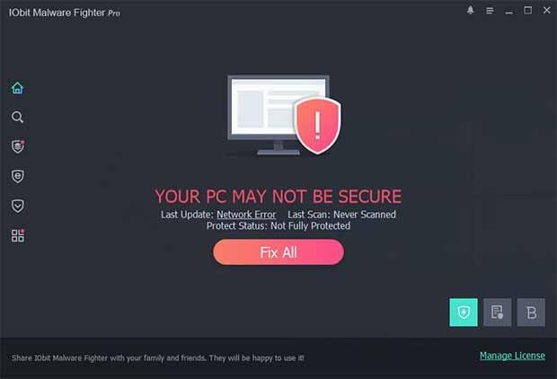 IObit Malware Fighter Pro 9.1.1.650 Full Version IObit Malware Fighter Pro Key