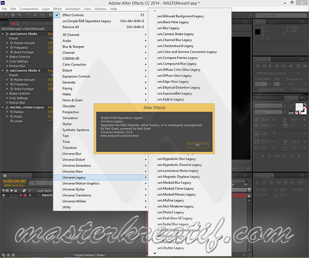 Red Giant Universe Key