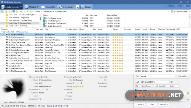 EZ CD Audio Converter 12.4.0.1 Full Version EZ CD Audio Converter 12.4.0.1 screenshot