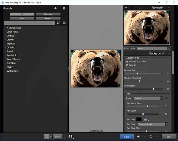 Exposure Software Snap Art 4.1.3.392 Full Crack Exposure Software Snap Art key