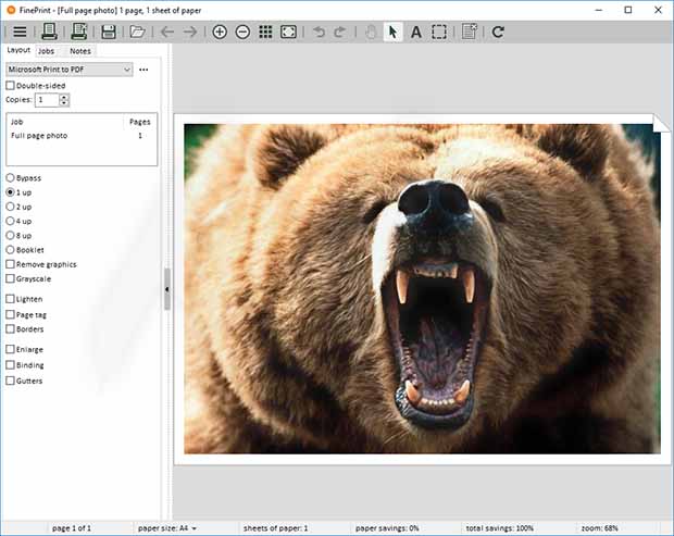 FinePrint 11.07 Full Version FinePrint Key