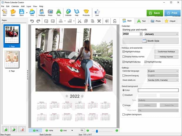 Photo Calendar Creator Pro 20.0 for Windows Photo Calendar Creator Pro Keygen