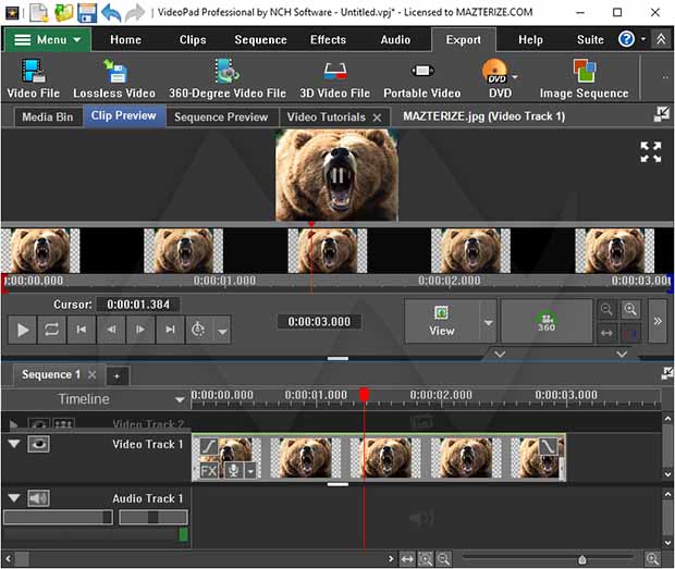 VideoPad Video Editor Pro 11.20 Mac OS X Crack Full Version VideoPad Video Editor Pro