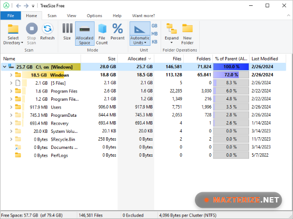 TreeSize Professional 9.8.1.2302 Free Download TreeSize Professional Free Download