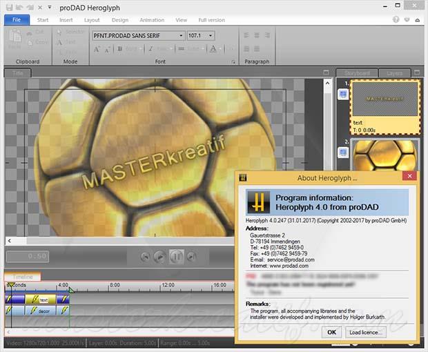 proDAD Heroglyph Crack + Serial keygen Free Download