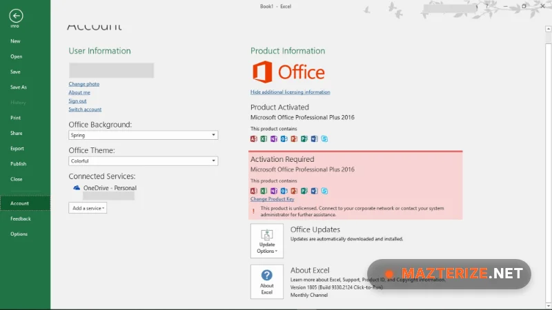 Microsoft Office 2016 Pro Plus screenshots