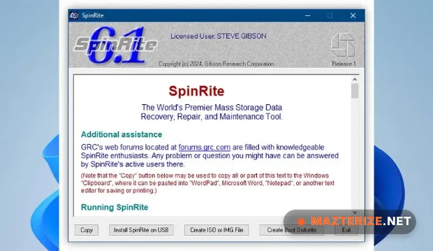 SpinRite 6.1 Download