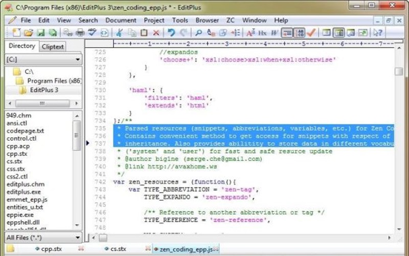 ES-Computing EditPlus 6.0.660 Full Version ES-Computing EditPlus 6.0.660 Full Version