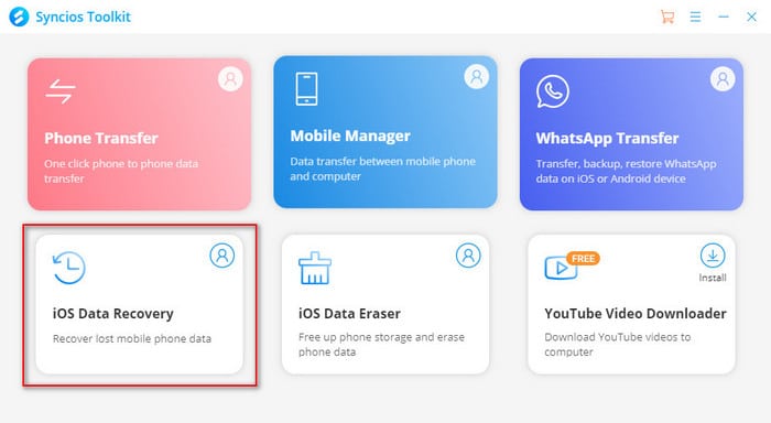 Syncios iOS Data Recovery