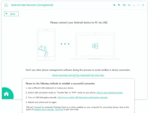 
Android Data Recovery Tool

