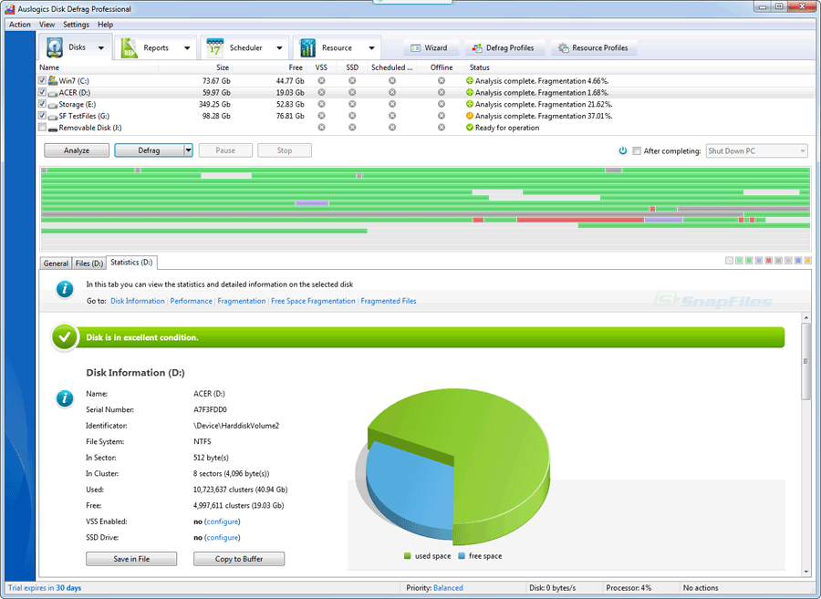 Auslogics Disk Defrag Professional 12.0.1 Free Full Activated