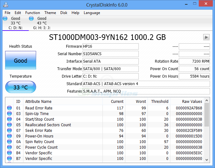 CrystalDiskInfo 9.6.3 Free Full Activated CrystalDiskInfo 9.6.3 Free Full Activated