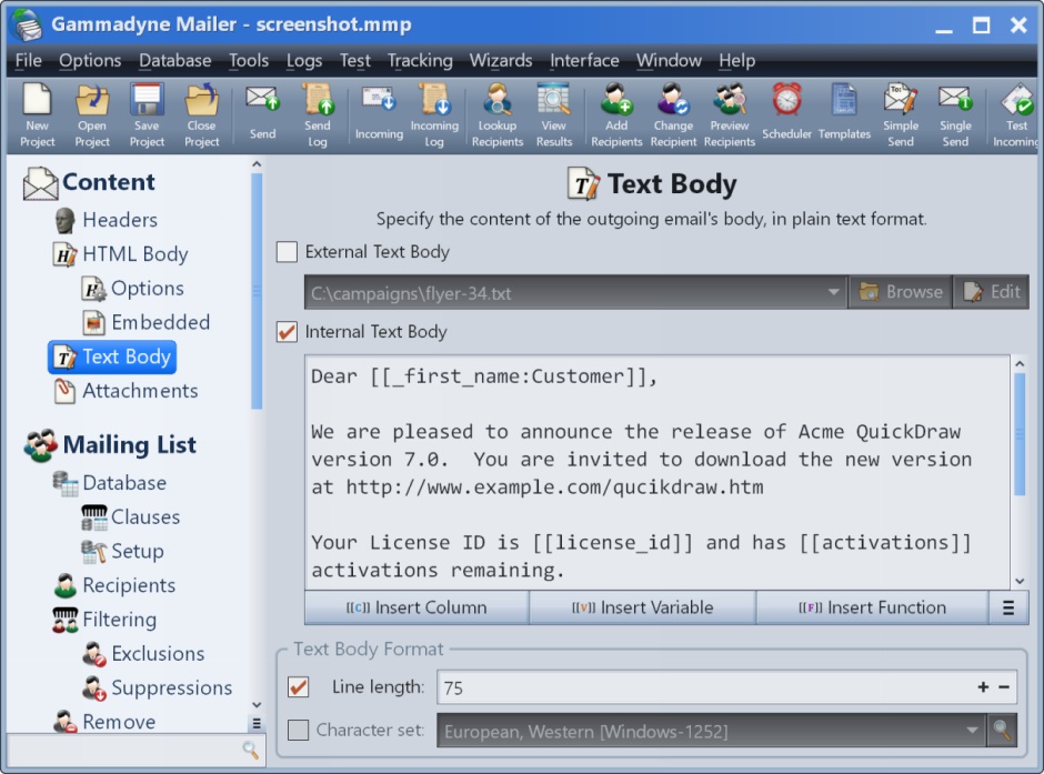 Gammadyne Mailer 71.0 Free Full Activated