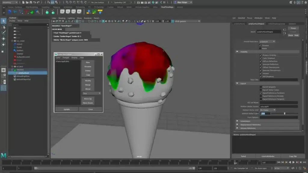 Realflow Maya 2020 Plugin