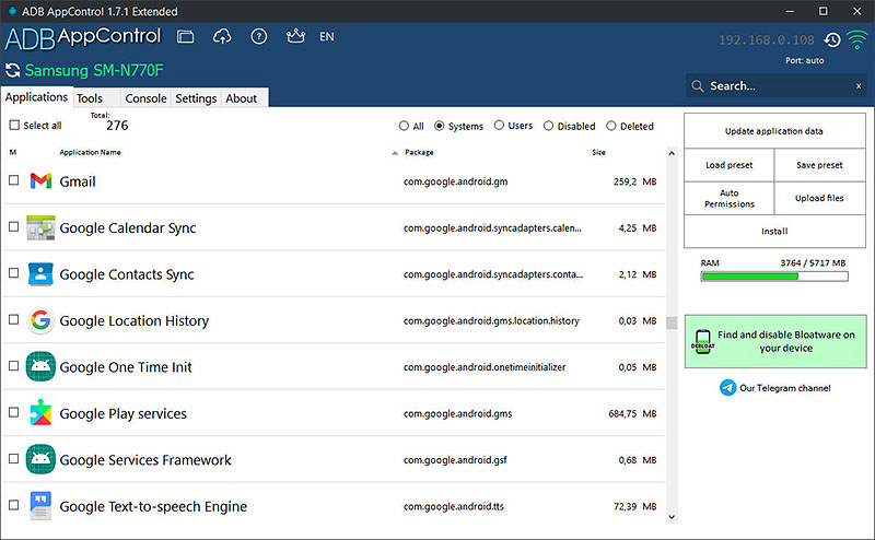 ADB AppControl crack