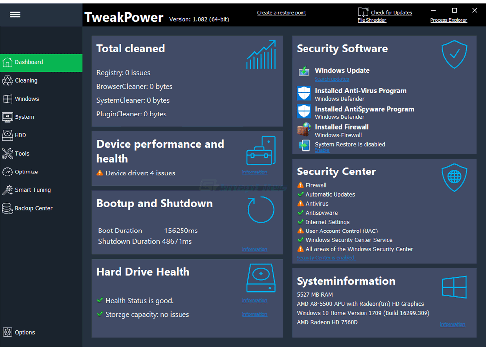 TweakPower 2.073 Free Donwload TweakPower 2.073 Free Donwload Screenshot